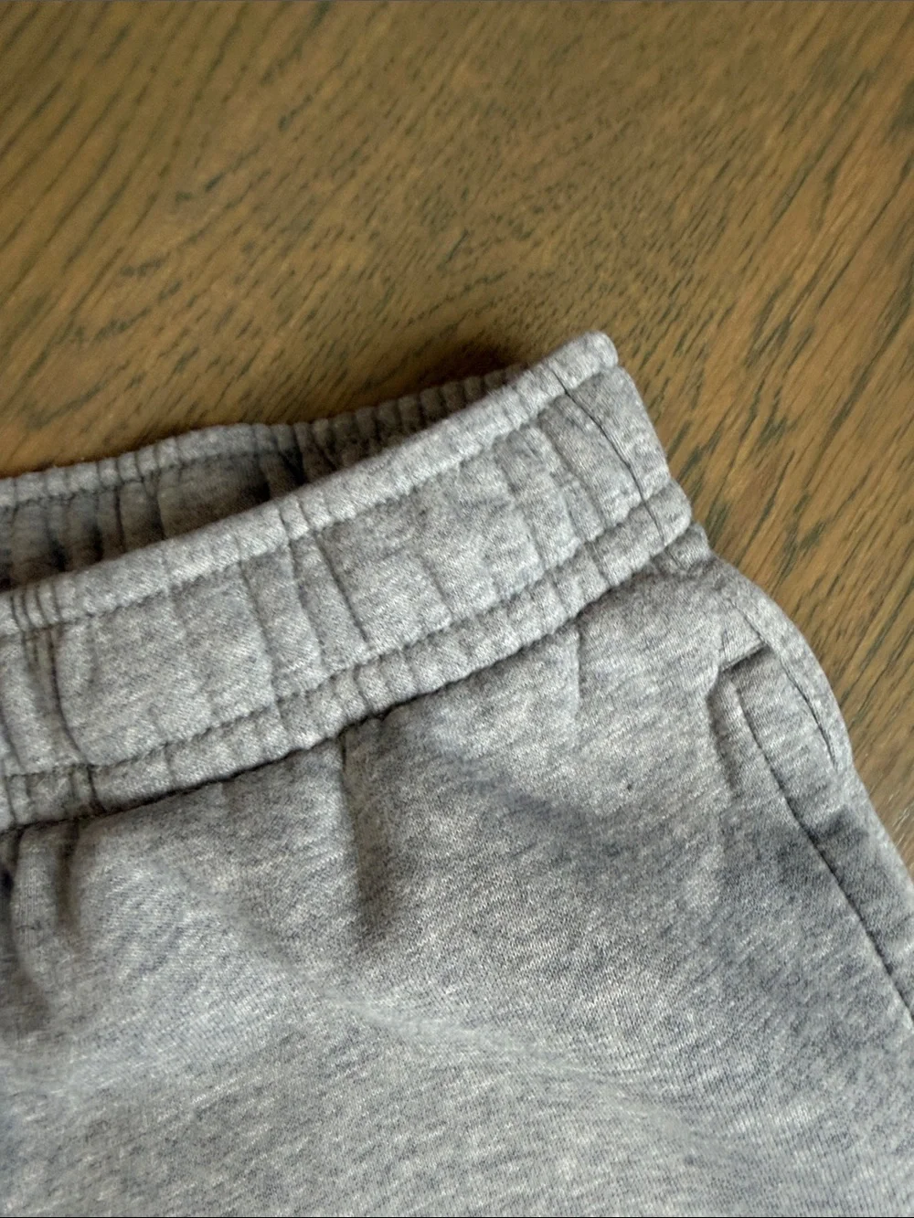Nike Youth Light Gray Fleece Joggers